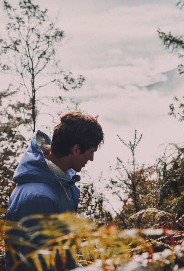 Mężczyzna w stroju oneil